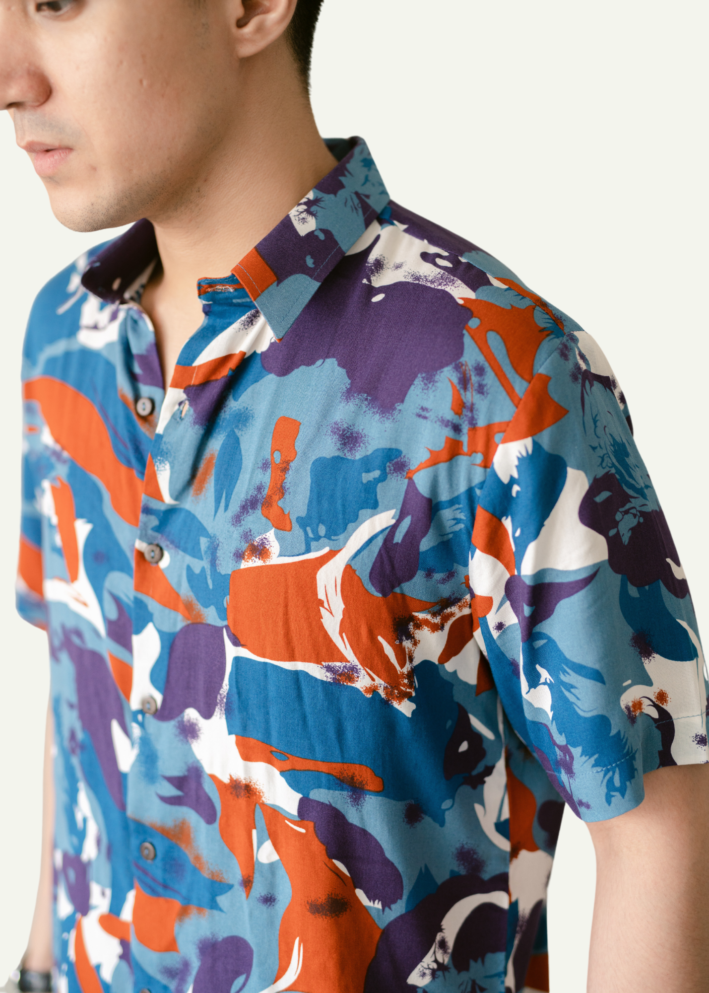 PALETTE REGULAR COLLAR PRINTED POLO