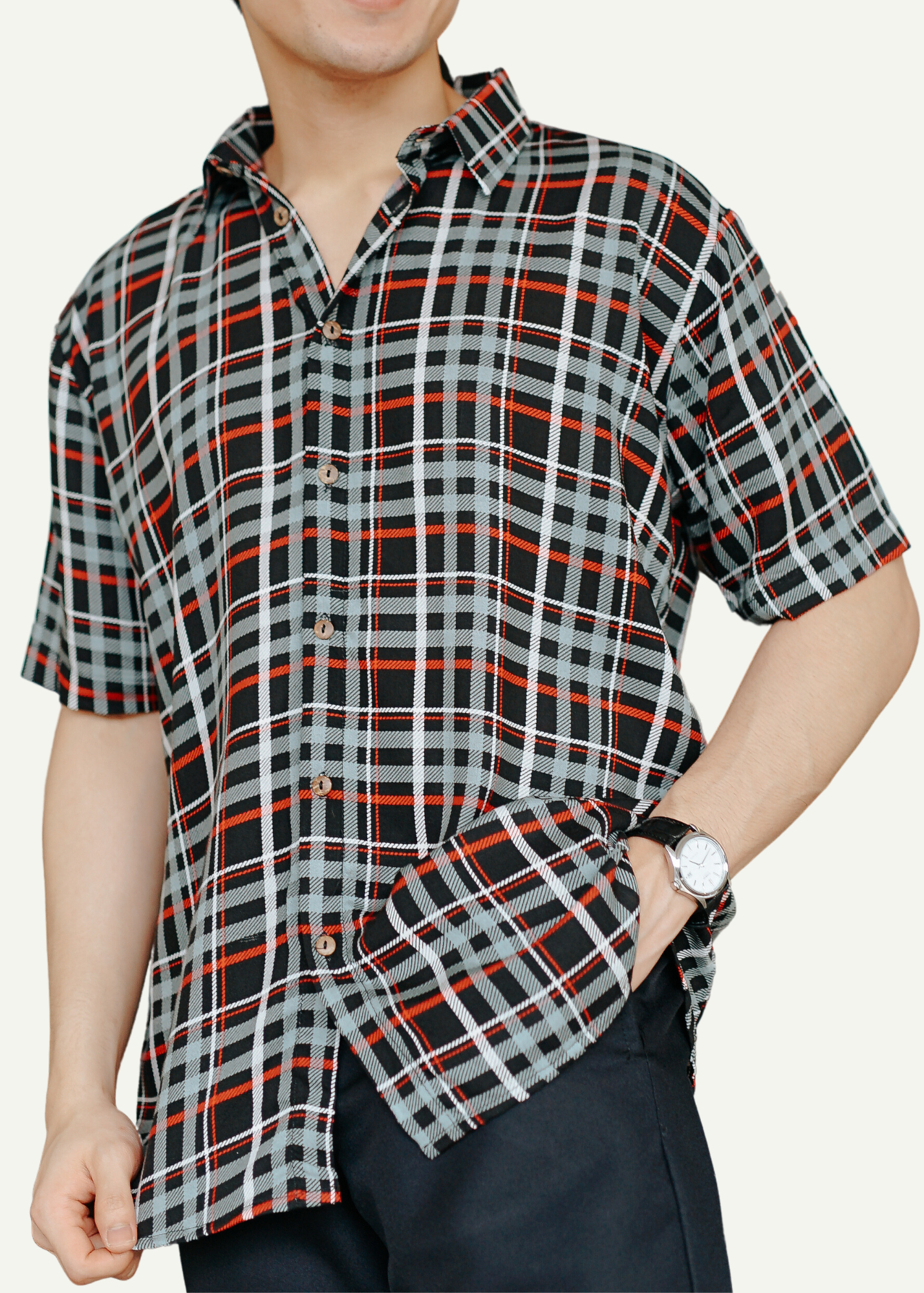 TEX REGULAR COLLAR PRINTED POLO