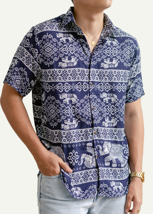 HORTON REGULAR COLLAR PRINTED POLO