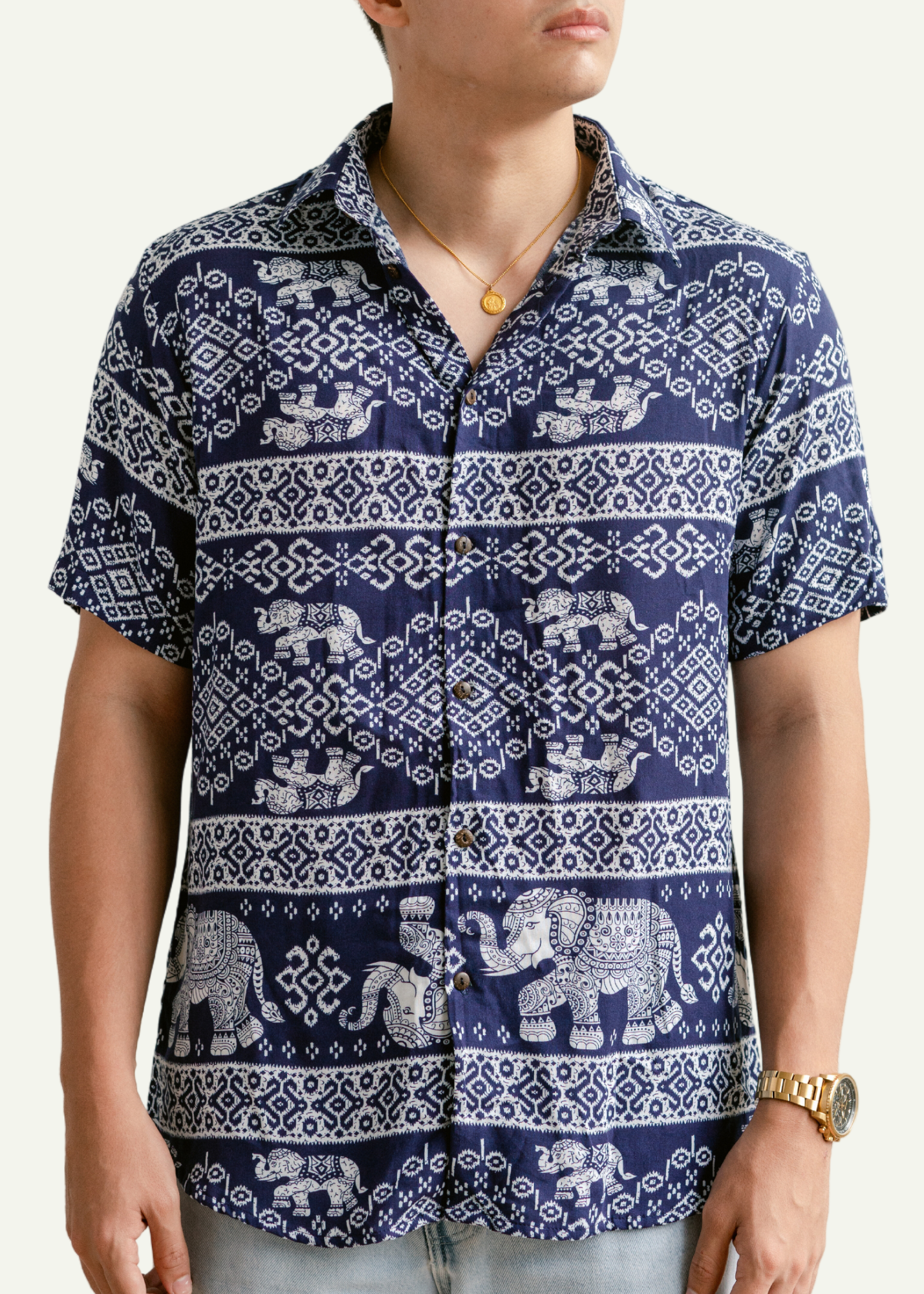 HORTON REGULAR COLLAR PRINTED POLO