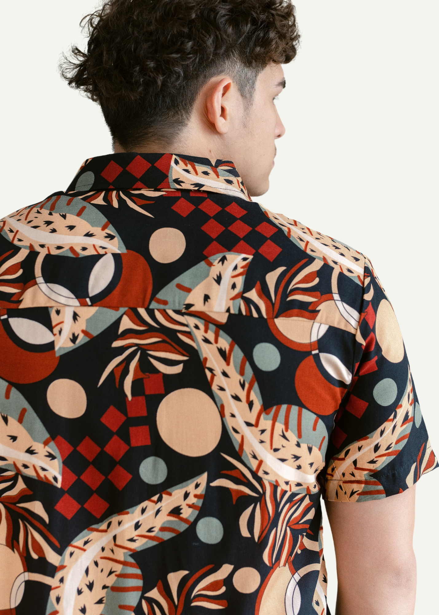 MAZON REGULAR COLLAR PRINTED POLO