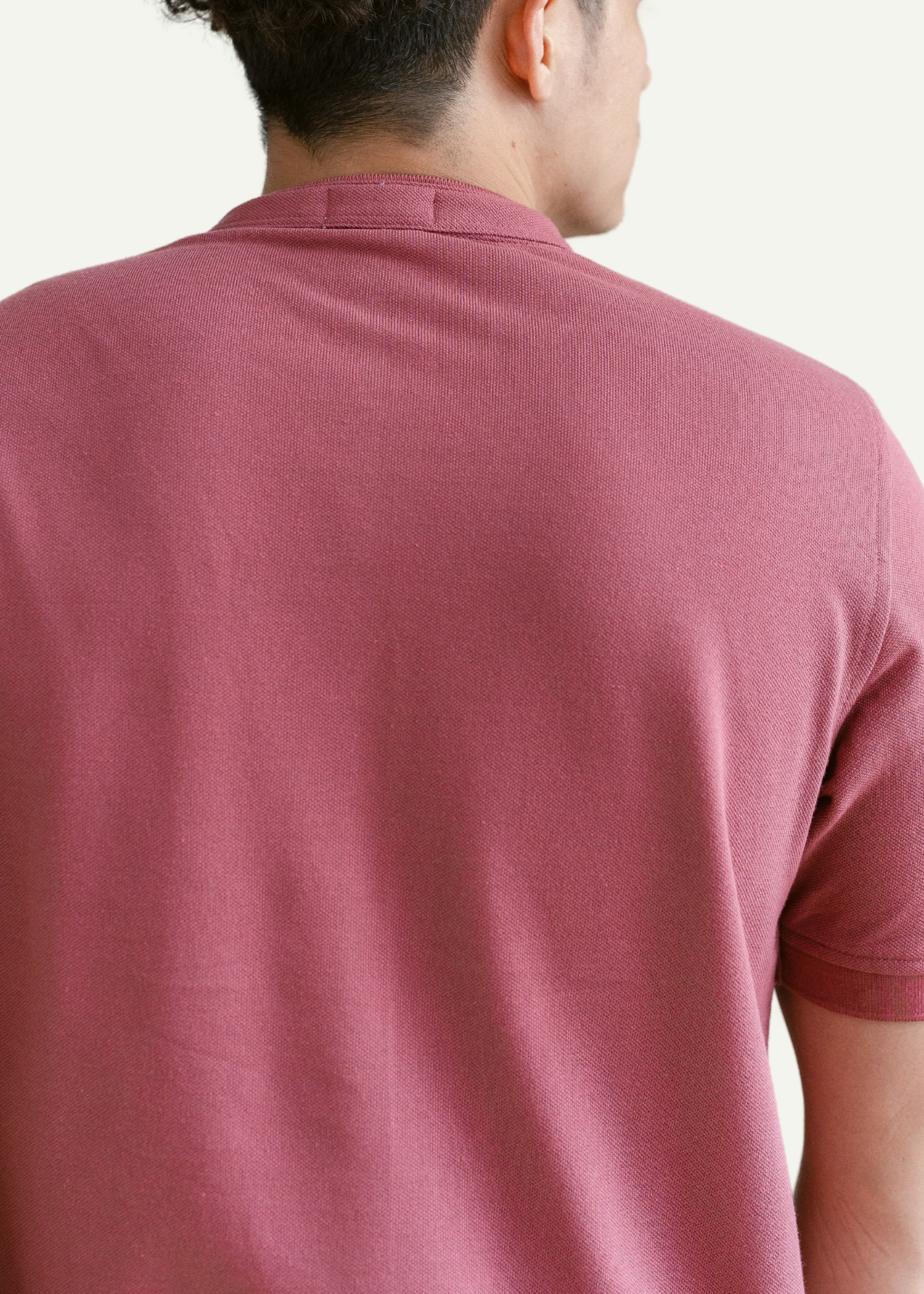 PIQUÉ POLO SHIRT (MAUVE)