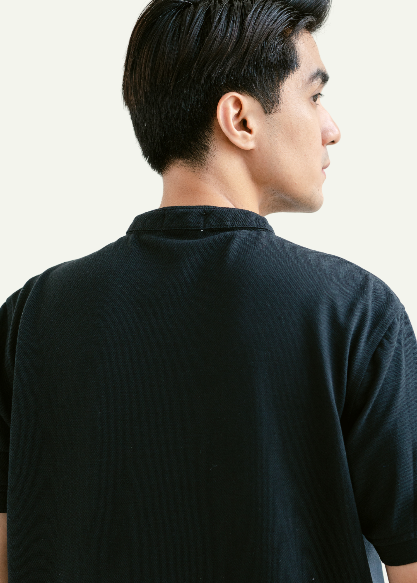 PIQUÉ POLO SHIRT (BLACK)