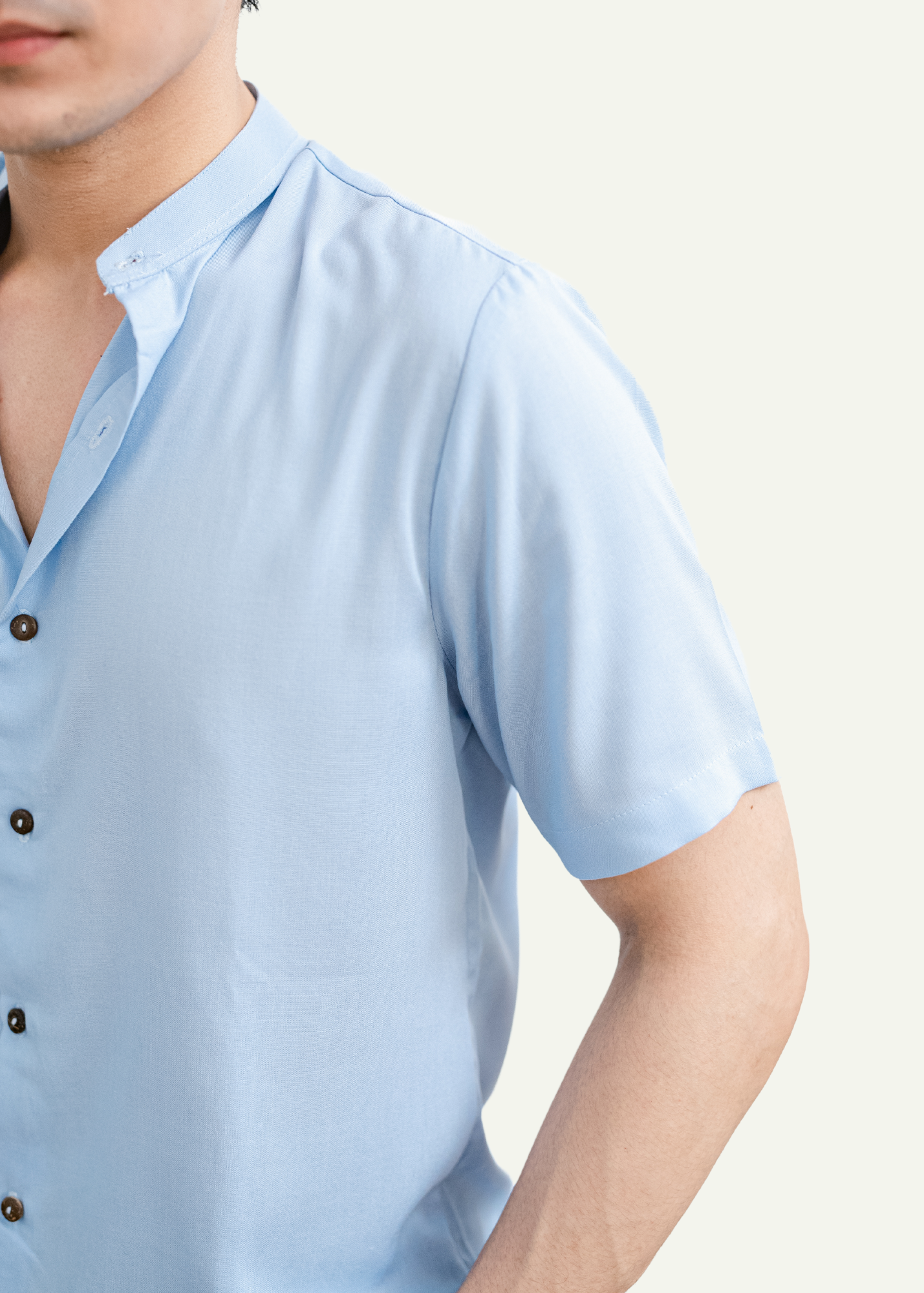 HORI GRANDAD POLO (LIGHT BLUE)