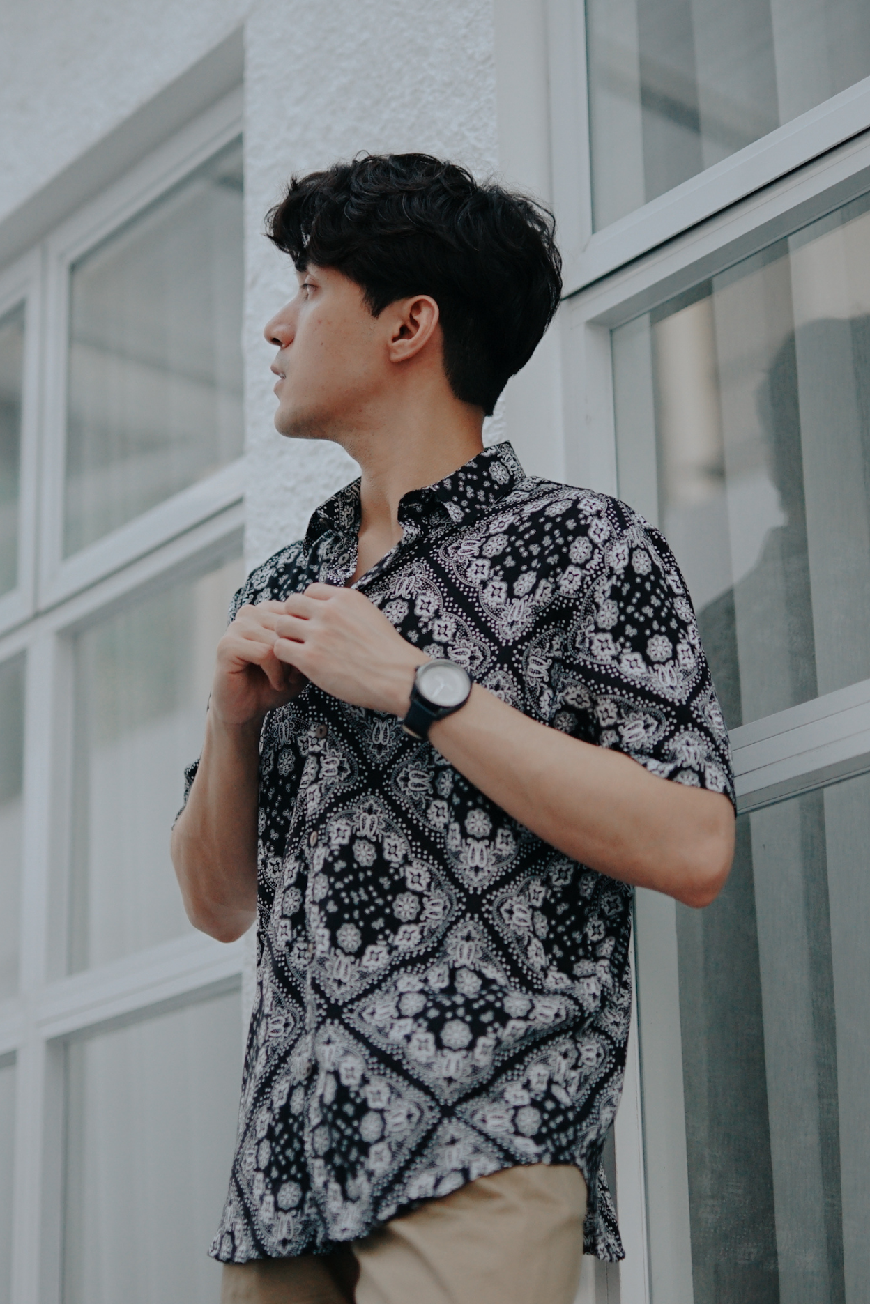 KERR REGULAR COLLAR PRINTED POLO