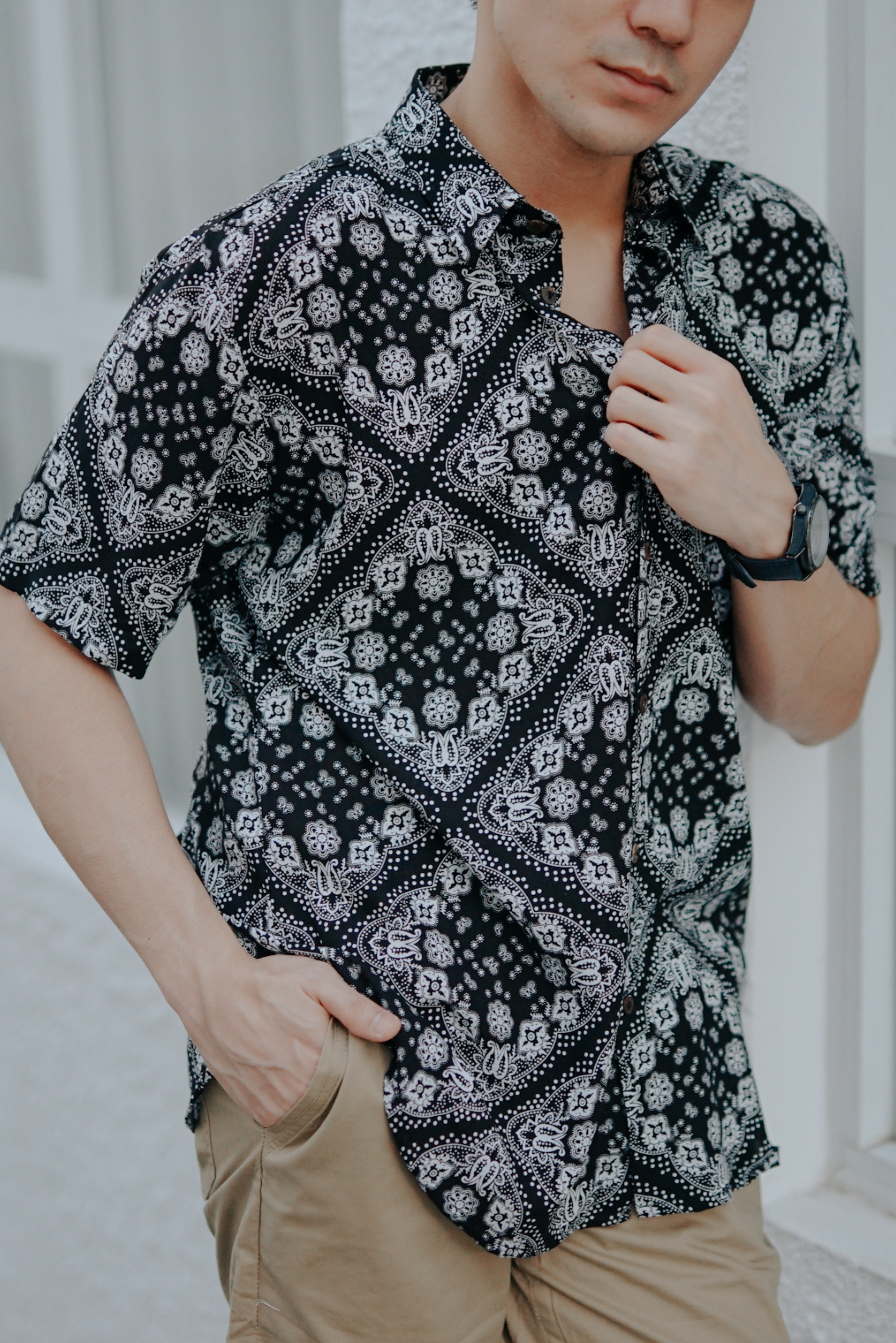 KERR REGULAR COLLAR PRINTED POLO