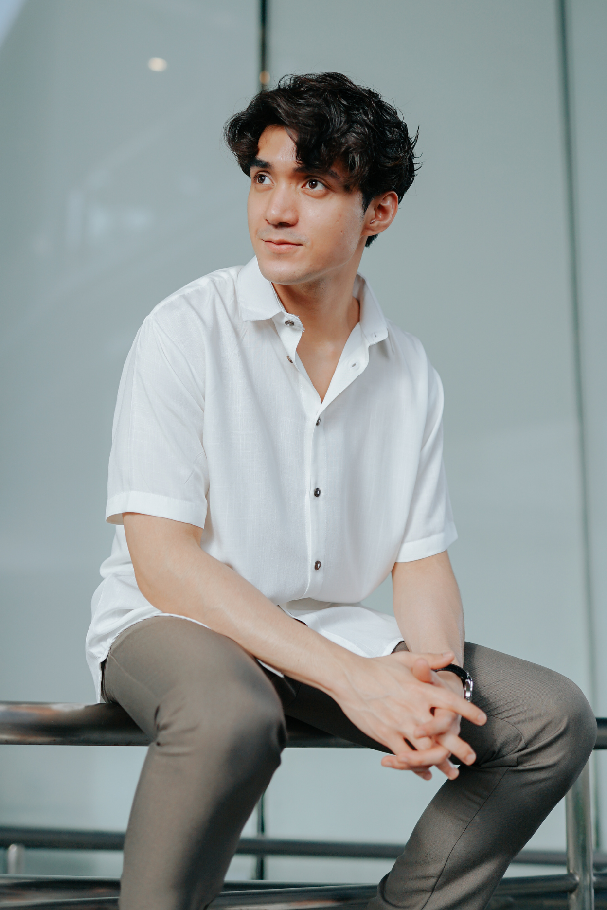 KLIN REGULAR POLO (OFF-WHITE)