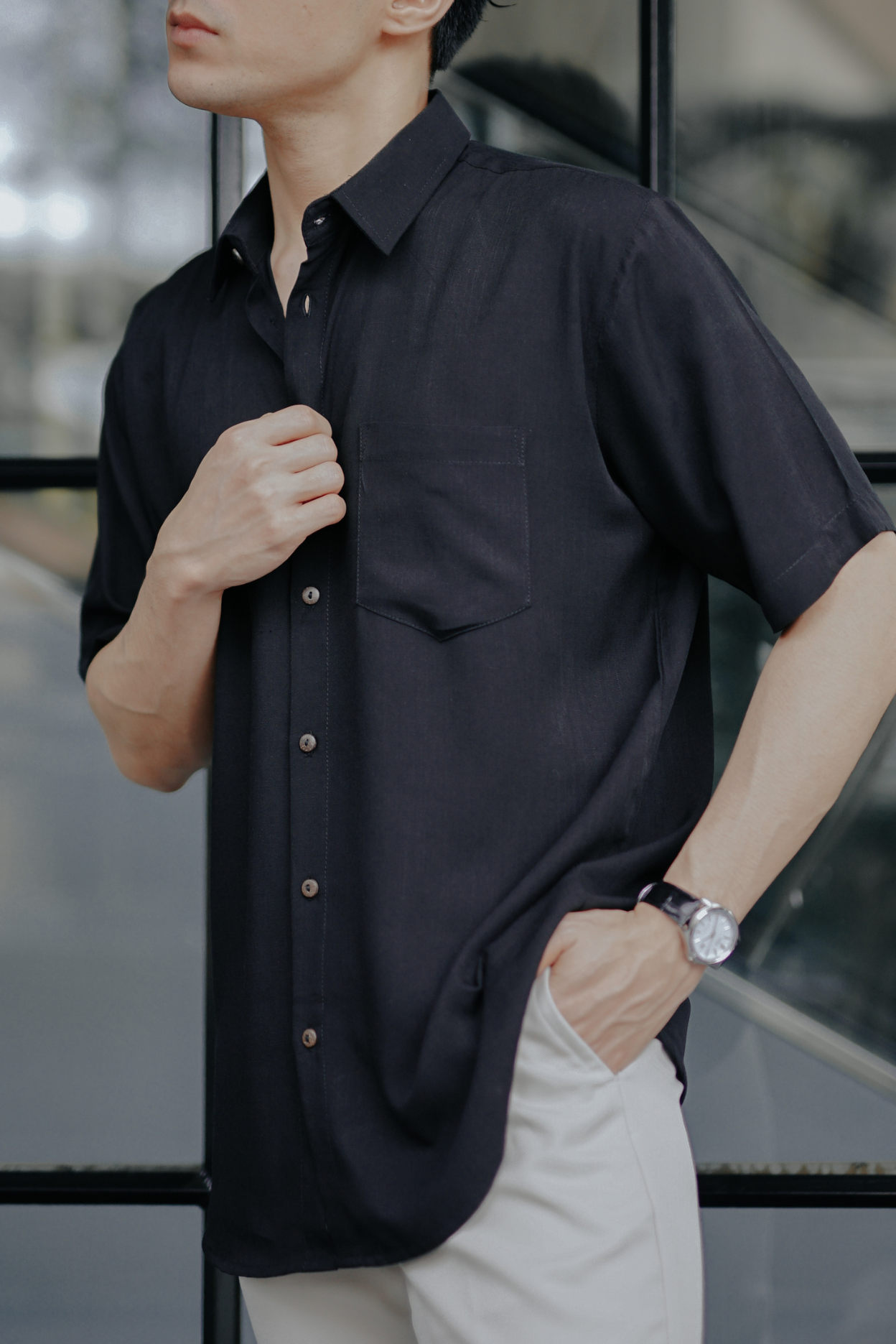 JETT REGULAR POLO (BLACK)