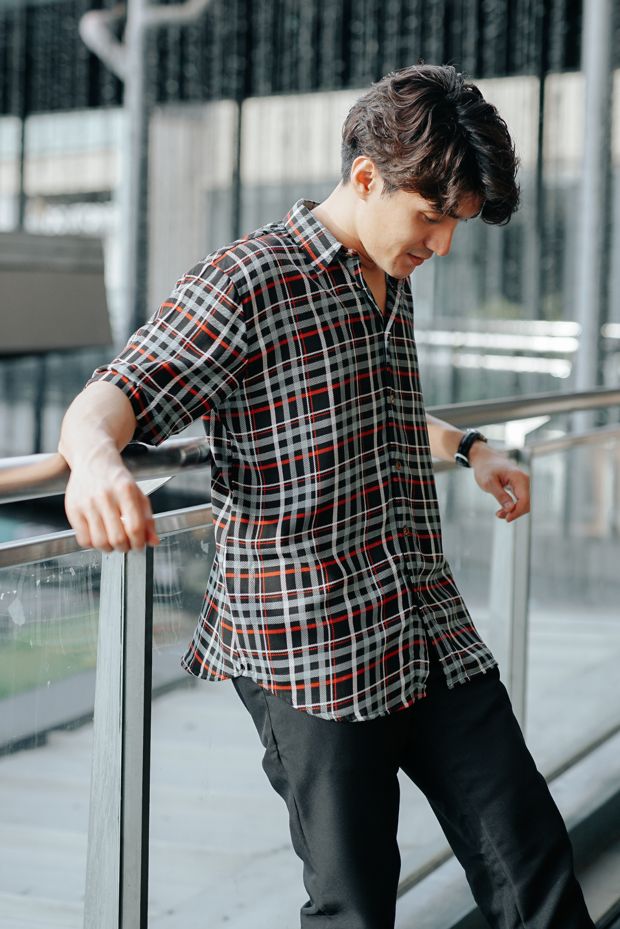 TEX REGULAR COLLAR PRINTED POLO