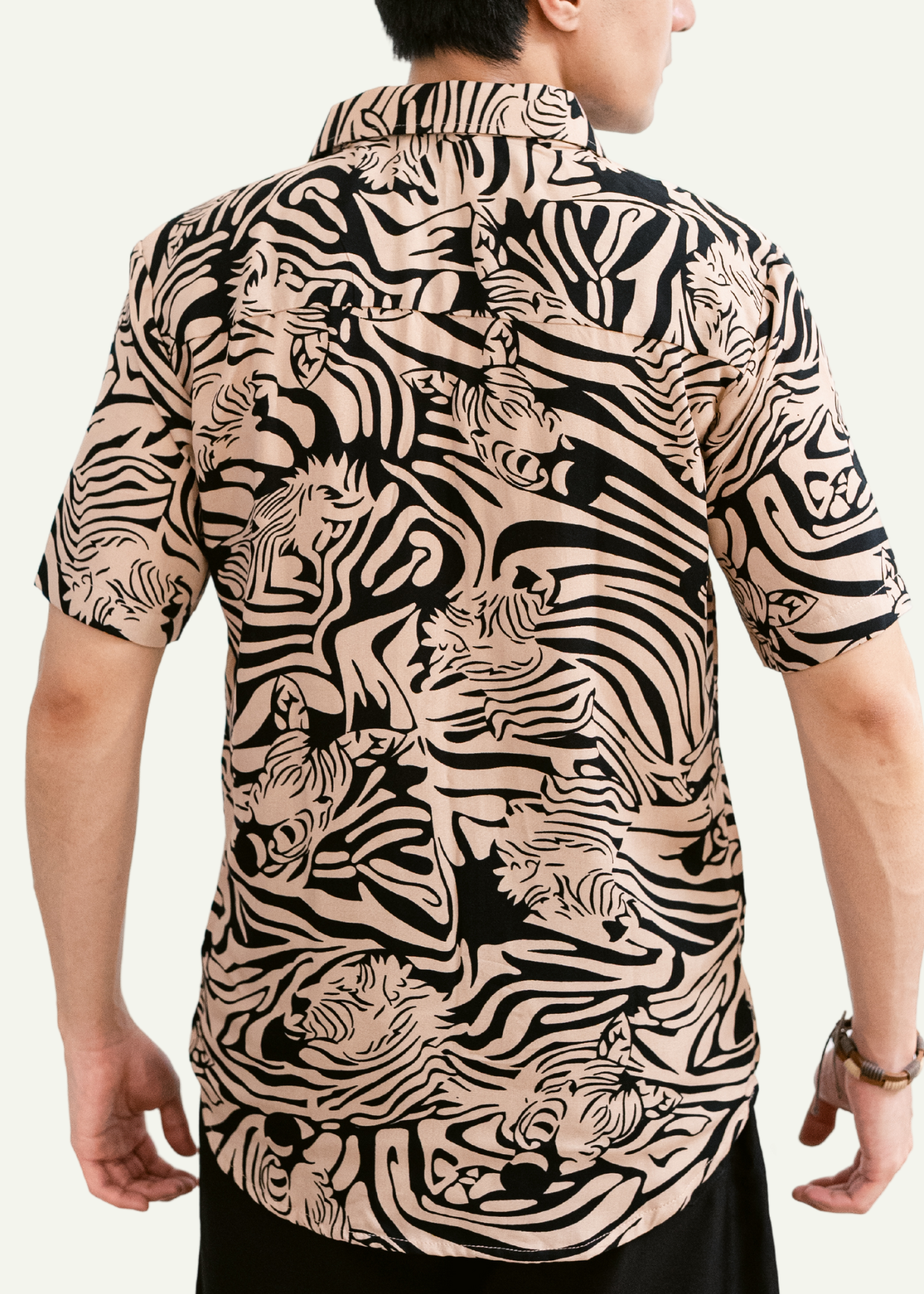 ZEB REGULAR COLLAR PRINTED POLO