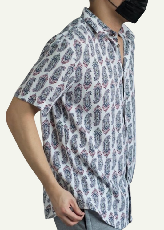 ZOA REGULAR COLLAR PRINTED POLO